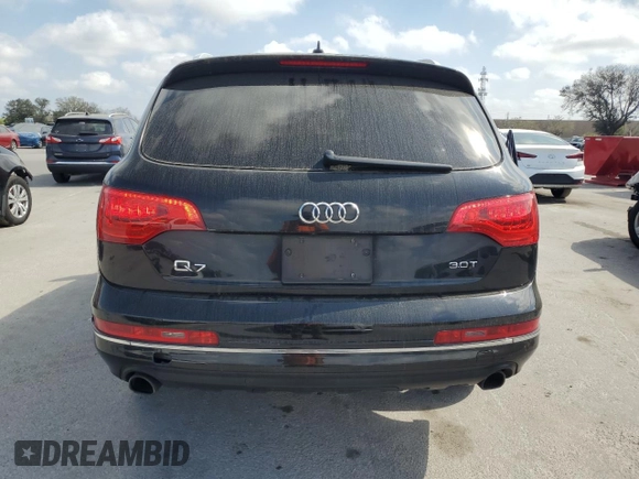 2015 Audi Q7 Premium with VIN WA1CMAFE1FD010980, listed as a Copart auction lot 45338655 with 151,924 mi miles and Clean title. Bid and sale history available at DreamBid. Image 6.