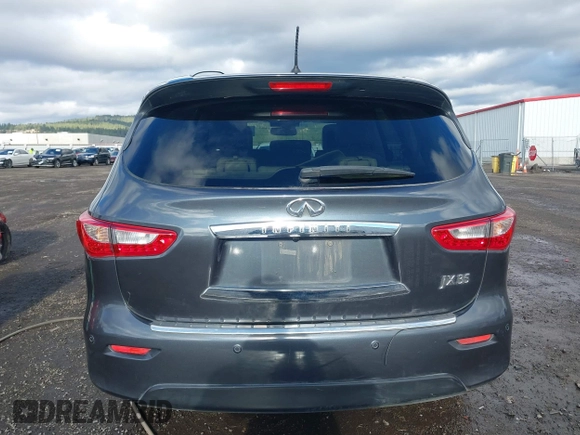 2013 Infiniti JX35 with VIN 5N1AL0MM6DC342383, listed as a IAAI auction lot 40825950 with 105,979 mi miles and . Bid and sale history available at DreamBid. Image 16.