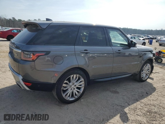 2018 Land Rover Range Rover Sport HSE z VIN SALWR2RK0JA185056, wystawiony jako Copart lot #43969715 z przebiegiem 89 820 mil mil oraz Szkoda całkowita • Salvage title. Historia ofert i sprzedaży dostępna na DreamBid. Obrazek 3.