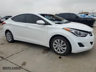 2012 Hyundai Elantra Limited with VIN 5NPDH4AE5CH069396, listed as a Copart auction lot 73027524 with 147,307 mi miles and Salvage Title. Bid and sale history available at carsss.com. Image 4.
