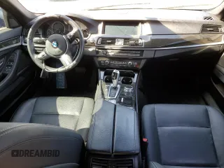 2014 BMW 5 Series 528i with VIN WBA5A5C54ED509285, listed as a Copart auction lot 52080765 with 104,802 mi miles and Salvage Title. Bid and sale history available at carsss.com. Image 8.