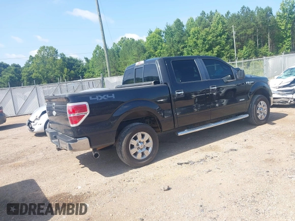 2012 Ford F-150 XL with VIN 1FTFW1ET6CKD56575, listed as a IAAI auction lot 42549250 with 209,257 mi miles and . Bid and sale history available at DreamBid. Image 4.