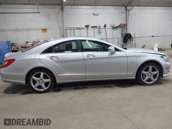 2012 Mercedes-Benz CLS 550 with VIN WDDLJ9BB9CA030891, listed as a IAAI auction lot 42067393 with 98,636 mi miles and . Bid and sale history available at DreamBid. Image 13.