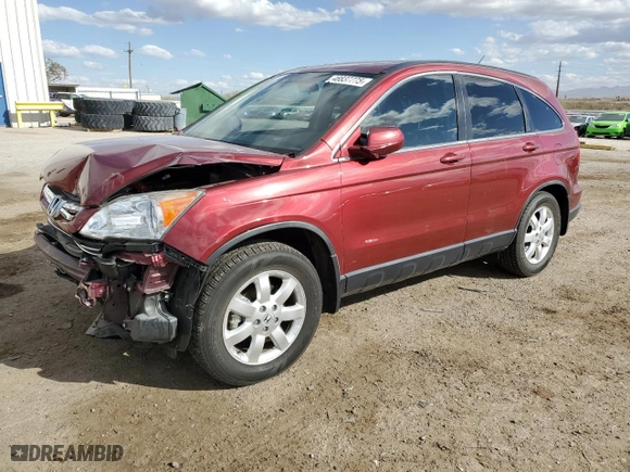 2007 Honda CR-V EX-L with VIN JHLRE48797C046200, listed as a Copart auction lot 48837775 with 43,679 mi miles and Salvage Title. Bid and sale history available at carsss.com. Image 1.