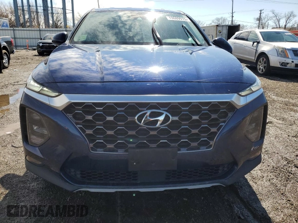 2020 Hyundai Santa Fe SEL with VIN 5NMS3CAD3LH205285, listed as a Copart auction lot 49089915 with 58,437 mi miles and Salvage Title. Bid and sale history available at carsss.com. Image 5.