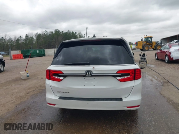 2022 Honda Odyssey EX-L with VIN 5FNRL6H76NB002248, listed as a IAAI auction lot 41818243 with 32,952 mi miles and . Bid and sale history available at DreamBid. Image 16.