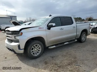 2019 Chevrolet Silverado 1500 LT with VIN 3GCUYDED7KG188513, listed as a Copart auction lot 45650185 with 148,459 mi miles and Salvage Title. Bid and sale history available at carsss.com. Image 1.