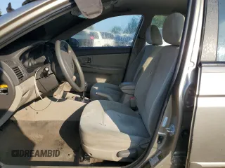 2008 Kia Spectra EX with VIN KNAFE122485569381, listed as a Copart auction lot 66907474 with 0 mi miles and Salvage Title. Bid and sale history available at carsss.com. Image 7.