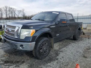 2011 Ford F-150 XLT with VIN 1FTFW1ET0BKD54688, listed as a Copart auction lot 47116555 with 294,162 mi miles and Salvage Title. Bid and sale history available at carsss.com. Image 1.