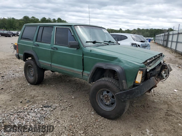 1996 Jeep Cherokee SE with VIN 1J4FT28S5TL244548, listed as a Copart auction lot 68908934 with 182,507 mi miles and Salvage Title. Bid and sale history available at carsss.com. Image 4.