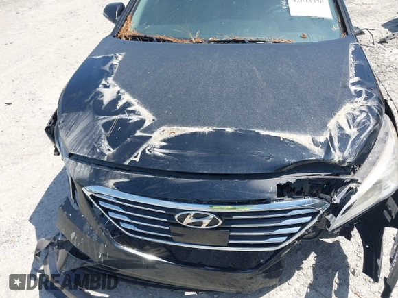 2015 Hyundai Sonata 2.4L Sport with VIN 5NPE34AF7FH250547, listed as a IAAI auction lot 42033370 with 79,840 mi miles. Bid and sale history available at carsss.com. Image 21.