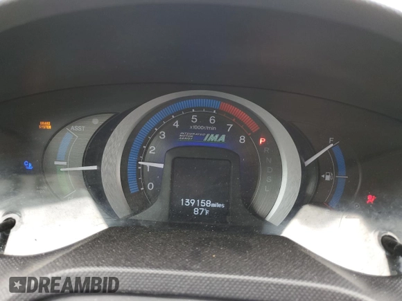 2010 Honda Insight LX z VIN JHMZE2H50AS029457, wystawiony jako Copart lot #63660725 z przebiegiem 139 158 mil mil oraz Szkoda całkowita • Salvage title. Historia ofert i sprzedaży dostępna na DreamBid. Obrazek 9.