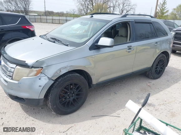 2007 Ford Edge SEL with VIN 2FMDK48C67BA89921, listed as a IAAI auction lot 42073722 with 270,000 mi miles. Bid and sale history available at carsss.com. Image 2.
