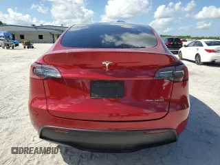2024 Tesla Model Y Long Range с VIN 7SAYGDEE4RA325145, выставлен на аукционе Copart как лот 61132955 с пробегом 16 659 миль миль и Списание • Salvage title. История ставок и продаж доступна на DreamBid. Изображение 6.