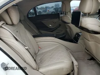 2018 Mercedes-Benz S 560 with VIN WDDUG8GB8JA415359, listed as a Copart auction lot 51053284 with 65,292 mi miles and Salvage Title. Bid and sale history available at DreamBid. Image 10.