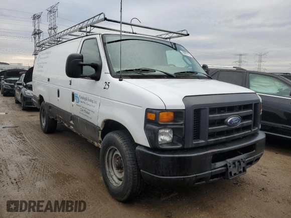 2013 Ford Econoline Cargo Commercial with VIN 1FTSS3EL3DDA48596, listed as a Copart auction lot 46805175 with 208,448 mi miles and Clean title. Bid and sale history available at DreamBid. Image 4.