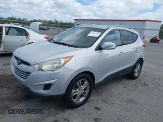 2010 Hyundai Tucson GLS with VIN KM8JU3AC0AU019205, listed as a IAAI auction lot 42157796 with 175,246 mi miles and . Bid and sale history available at DreamBid. Image 2.