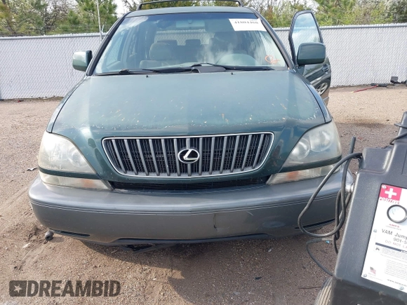 1999 Lexus RX 300 Luxury SUV with VIN JT6HF10U0X0034001, listed as a IAAI auction lot 41804468 with 166,072 mi miles. Bid and sale history available at carsss.com. Image 6.