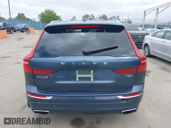 2020 Volvo XC60 Inscription with VIN YV4A22RL4L1566651, listed as a IAAI auction lot 42058491 with 48,597 mi miles and . Bid and sale history available at DreamBid. Image 16.