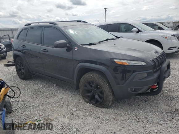 2016 Jeep Cherokee Trailhawk z VIN 1C4PJMBB8GW203534, wystawiony jako Copart lot #54403945 z przebiegiem 168 080 mil mil oraz Szkoda całkowita • Salvage title. Historia ofert i sprzedaży dostępna na DreamBid. Obrazek 4.