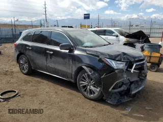 2017 Acura MDX w/Technology Pkg with VIN 5FRYD4H59HB023934, listed as a Copart auction lot 48361165 with 65,083 mi miles and Salvage Title. Bid and sale history available at carsss.com. Image 4.
