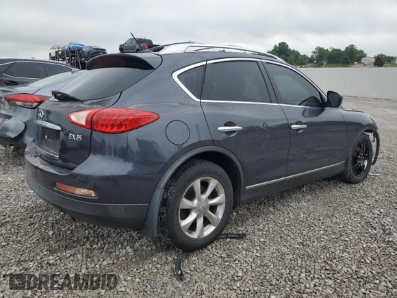 2008 Infiniti EX Journey z VIN JNKAJ09F18M361149, wystawiony jako Copart lot #58165245 z przebiegiem 119 430 mil mil oraz Szkoda całkowita • Salvage title. Historia ofert i sprzedaży dostępna na DreamBid. Obrazek 3.