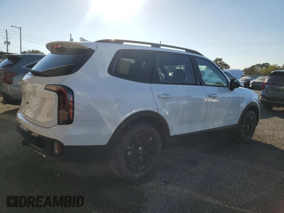2024 Kia Telluride SX X-Line with VIN 5XYP5DGC6RG508522, listed as a Copart auction lot 81032314 with 14 mi miles and Salvage Title. Bid and sale history available at carsss.com. Image 3.