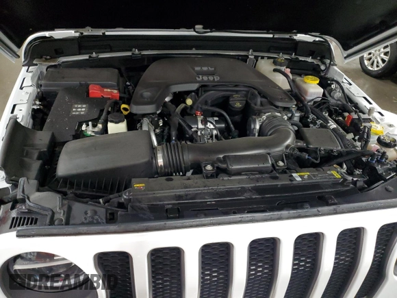 2021 Jeep Wrangler Unlimited Sport Altitude with VIN 1C4HJXDG1MW607186, listed as a Copart auction lot 76136914 with 37,242 mi miles and Salvage Title. Bid and sale history available at carsss.com. Image 13.