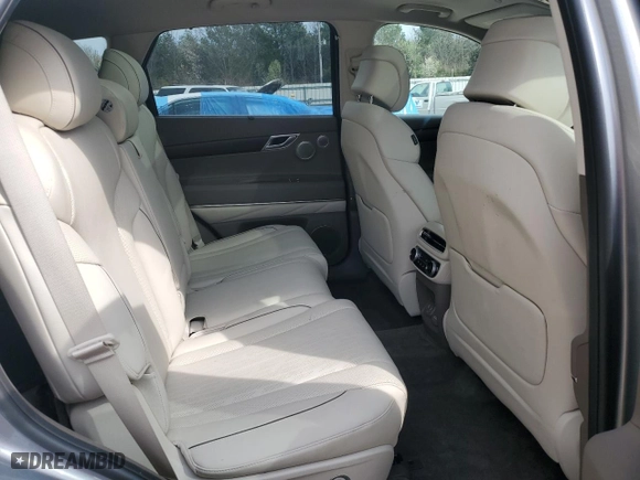 2023 Genesis GV80 with VIN KMUHBDSB4PU127787, listed as a Copart auction lot 48655305 with 42,832 mi miles and Salvage Title. Bid and sale history available at carsss.com. Image 11.