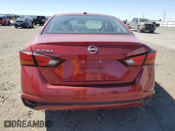 2024 Nissan Altima 2.5 SV with VIN 1N4BL4DV0RN338047, listed as a Copart auction lot 53912755 with 22,411 mi miles and Salvage Title. Bid and sale history available at carsss.com. Image 6.