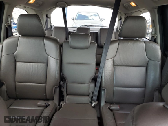 2012 Honda Odyssey EX-L with VIN 5FNRL5H65CB055196, listed as a Copart auction lot 50858245 with 115,047 mi miles and Salvage Title. Bid and sale history available at carsss.com. Image 10.