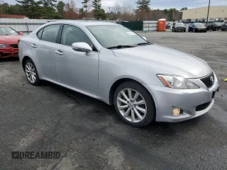 2010 Lexus IS 250 with VIN JTHCF5C26A5043749, listed as a Copart auction lot 51842205 with 175,930 mi miles and Salvage Title. Bid and sale history available at carsss.com. Image 4.