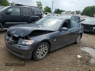 2007 BMW 3 Series 328xi with VIN WBAVC93547KX58881, listed as a Copart auction lot 61393725 with Not provided miles and Clean title. Bid and sale history available at DreamBid. Image 1.