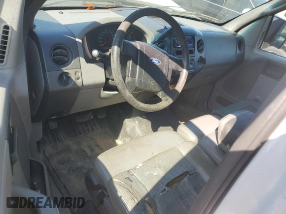 2008 Ford F-150 XL with VIN 1FTRF12W88KD37125, listed as a Copart auction lot 52912575 with 225,384 mi miles and Salvage Title. Bid and sale history available at carsss.com. Image 8.