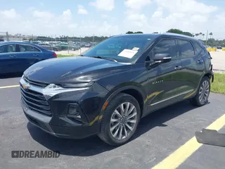 2022 Chevrolet Blazer Premier with VIN 3GNKBFR45NS177940, listed as a IAAI auction lot 42483925 with 42,865 mi miles and . Bid and sale history available at DreamBid. Image 17.