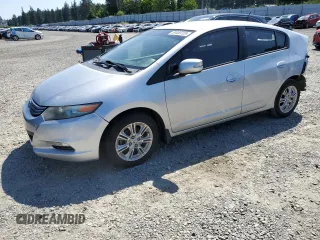 2010 Honda Insight EX with VIN JHMZE2H72AS022561, listed as a Copart auction lot 59400725 with 169,716 mi miles and Salvage title. Bid and sale history available at DreamBid. Image 1.