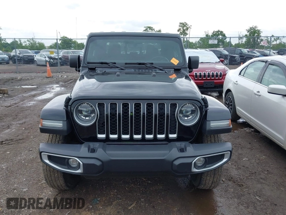 2022 Jeep Gladiator High Altitude with VIN 1C6HJTFG8NL168519, listed as a IAAI auction lot 42439845 with 16,786 mi miles and . Bid and sale history available at DreamBid. Image 13.