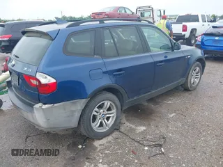 2005 BMW X3 3.0i with VIN WBXPA93445WD17708, listed as a IAAI auction lot 42196524 with 174,773 mi miles and . Bid and sale history available at DreamBid. Image 4.