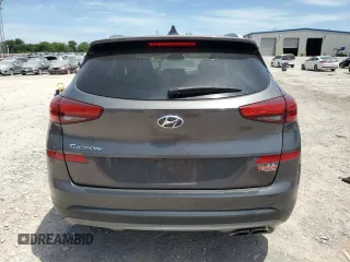 2020 Hyundai Tucson Sport with VIN KM8J33AL3LU230985, listed as a Copart auction lot 55344355 with 76,681 mi miles and Salvage title. Bid and sale history available at DreamBid. Image 6.