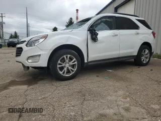 2016 Chevrolet Equinox LT z VIN 2GNALCEK4G1159004, wystawiony jako Copart lot #57355125 z przebiegiem 141 265 mil mil oraz Czysty tytuł • Clean title. Historia ofert i sprzedaży dostępna na DreamBid. Obrazek 1.