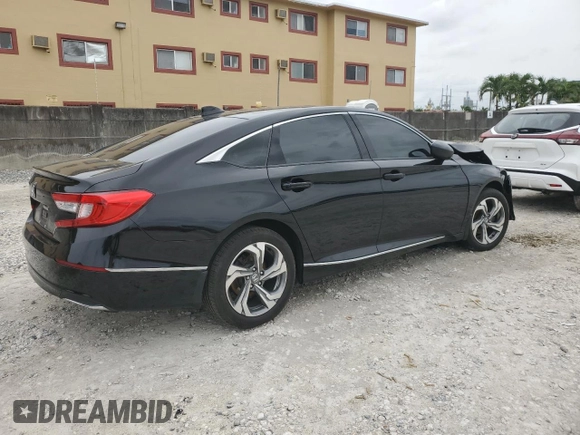 2020 Honda Accord EX with VIN 1HGCV1F46LA139452, listed as a Copart auction lot 59582045 with 87,865 mi miles and Non repairable. Bid and sale history available at DreamBid. Image 3.