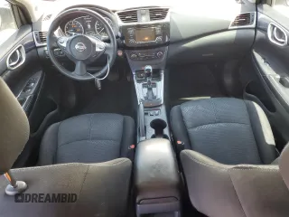 2017 Nissan Sentra S with VIN 3N1AB7AP2HY246474, listed as a Copart auction lot 60078155 with 126,524 mi miles and Salvage title. Bid and sale history available at DreamBid. Image 8.
