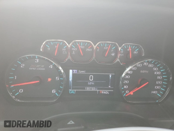 2017 Chevrolet Silverado 1500 LT with VIN 1GCVKREC0HZ402180, listed as a Copart auction lot 47823975 with 155,733 mi miles and Salvage Title. Bid and sale history available at DreamBid. Image 9.