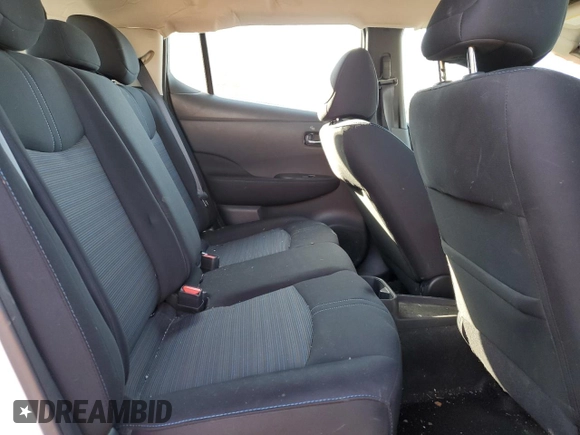 2023 Nissan LEAF S with VIN 1N4AZ1BV6PC553744, listed as a Copart auction lot 53261715 with 26,742 mi miles and Salvage Title. Bid and sale history available at DreamBid. Image 10.