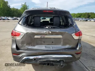 2015 Nissan Pathfinder SL with VIN 5N1AR2MNXFC677846, listed as a Copart auction lot 56226225 with 105,108 mi miles and Salvage title. Bid and sale history available at DreamBid. Image 6.