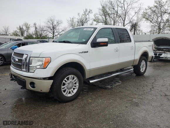 2010 Ford F-150 XL with VIN 1FTFW1EV8AFC03347, listed as a Copart auction lot 51844145 with 186,778 mi miles and Salvage Title. Bid and sale history available at carsss.com. Image 1.