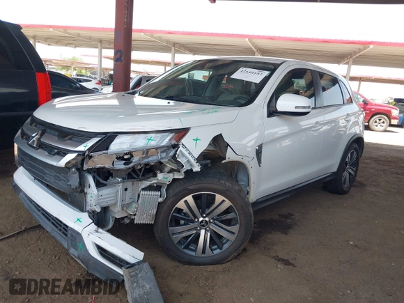 2020 Mitsubishi Outlander ES with VIN JA4AR3AU0LU007700, listed as a IAAI auction lot 42644182 with 52,596 mi miles and . Bid and sale history available at DreamBid. Image 17.