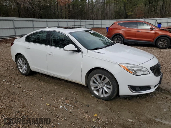 2014 Buick Regal with VIN 2G4GL5EX8E9254993, listed as a Copart auction lot 44699075 with 127,740 mi miles and Salvage Title. Bid and sale history available at DreamBid. Image 4.