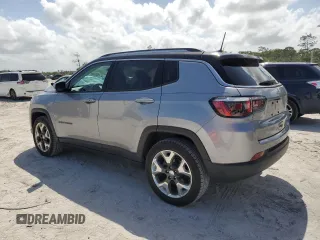 2018 Jeep Compass Limited with VIN 3C4NJCCB3JT461201, listed as a Copart auction lot 52573075 with 41,242 mi miles and Salvage Title. Bid and sale history available at carsss.com. Image 2.