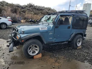 1998 Jeep Wrangler Sport z VIN 1J4FY19S8WP788484, wystawiony jako Copart lot #50835275 z przebiegiem Nie podano mil oraz Szkoda całkowita • Salvage title. Historia ofert i sprzedaży dostępna na DreamBid. Obrazek 1.
